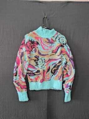 Desigual × María Escoté Multicolor Sweater - Women's Size M